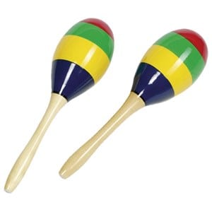 Maracas en bois