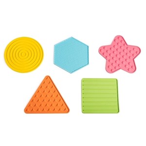 Tapis sensoriels texturés - jouet créatif et éducatif, éveil sensoriel