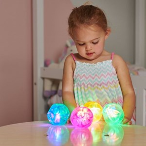 Balles rebondissantes clignotantes