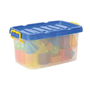 36 formes géométriques translucides