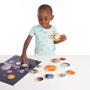 Système solaire en bois