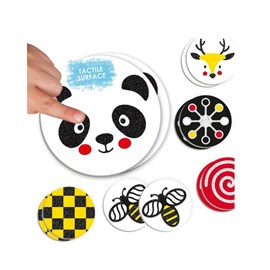 Tacto-memory discrimination visuelle