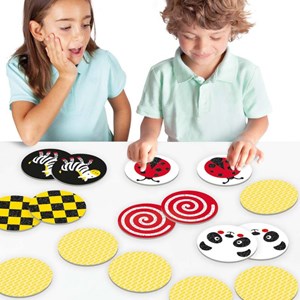 Tacto-memory discrimination visuelle