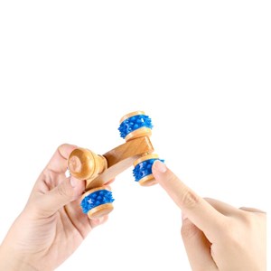 Kit de massage sensoriel en bois