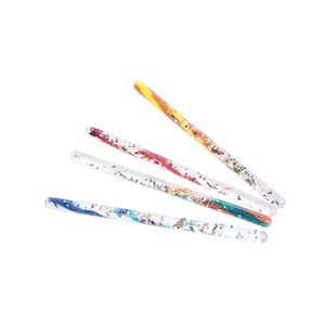 4 tubes scintillants paillettes