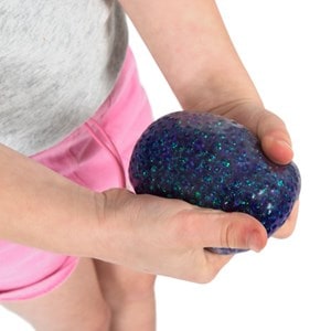 Balle antistress squishy pailletée