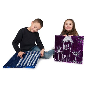 Panneau sensoriel à sequins - jouet créatif et éducatif, éveil sensoriel