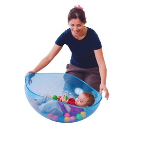 Bol qui se balance géant transparent