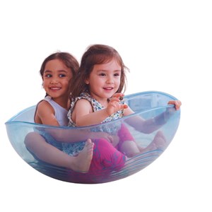 Bol qui se balance géant transparent