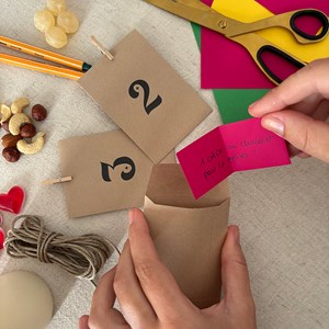 Calendrier de l'avent à personnaliser