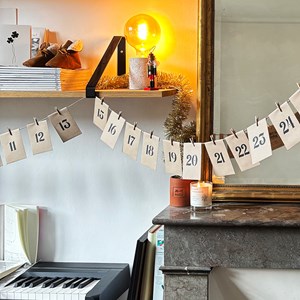 Calendrier de l'avent à personnaliser