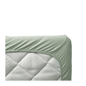 Lot de 2 draps housse bébé sauge