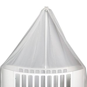 Classic voile de lit bébé blanc