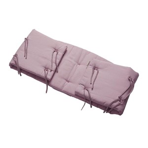 Classic tour de lit en coton rose pastel