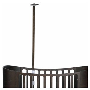 Classic flèche de lit bébé noyer