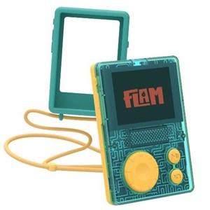 Lunii - pack flam baladeur audio et coque antichocs verte ? Pour enfant dès 7