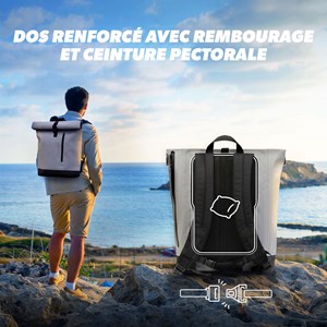 Sac à dos rollup imperméable 20-25l