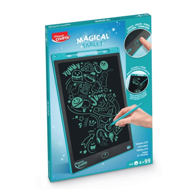 Magical maped bleu