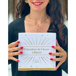 Calendrier de l’avent bijoux noël argenté