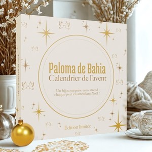 Calendrier de l’avent bijoux magie doré