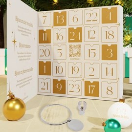 Calendrier Avent bijoux magie argenté