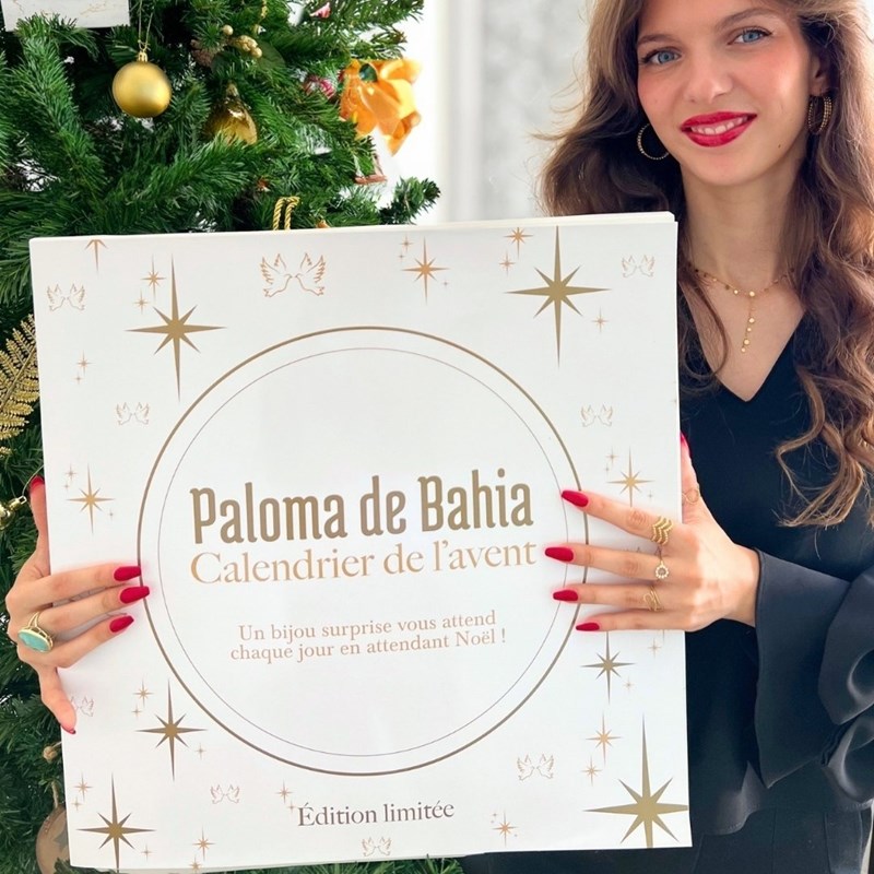 Calendrier de l’avent bijoux magie argenté