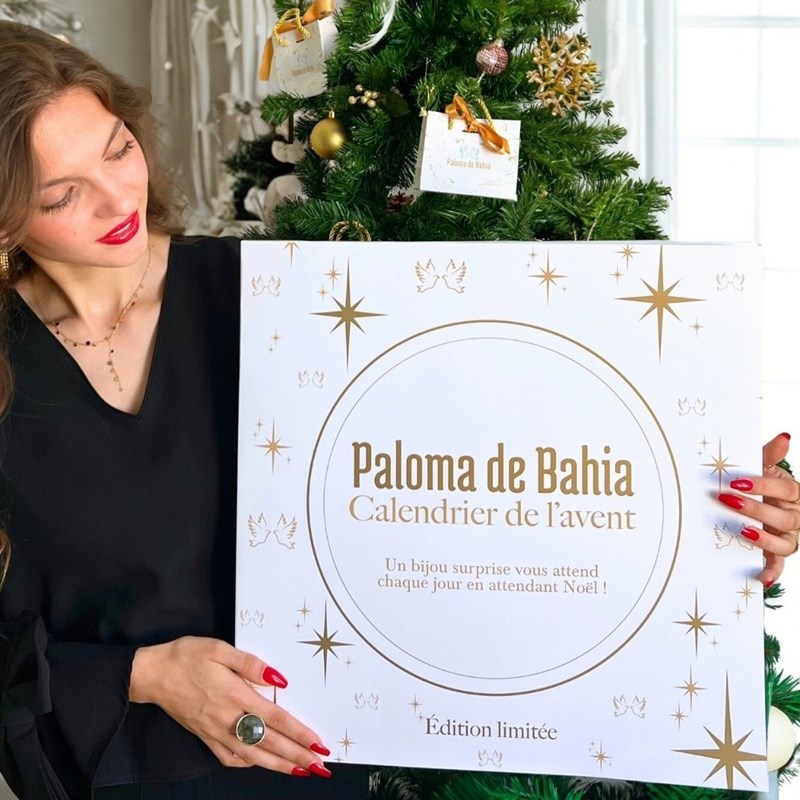 Calendrier de l’avent bijoux deluxe doré