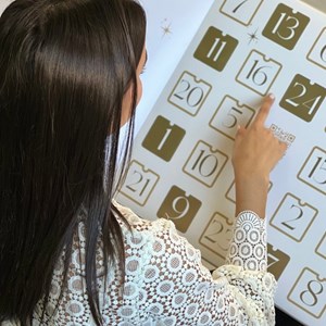 Calendrier de l’avent bijoux deluxe doré
