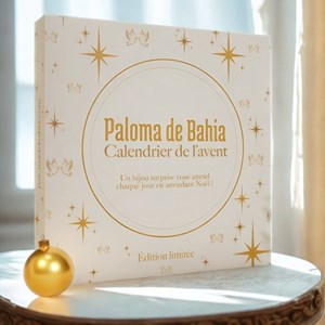 Calendrier de l’avent bijoux deluxe doré