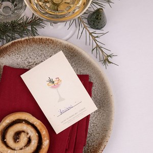 8 marque-places de noël à semer