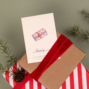 8 marque-places de noël à semer