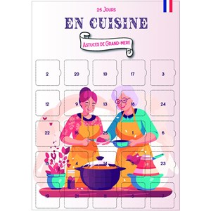 Calendrier de l'avent cuisine 25 astuces