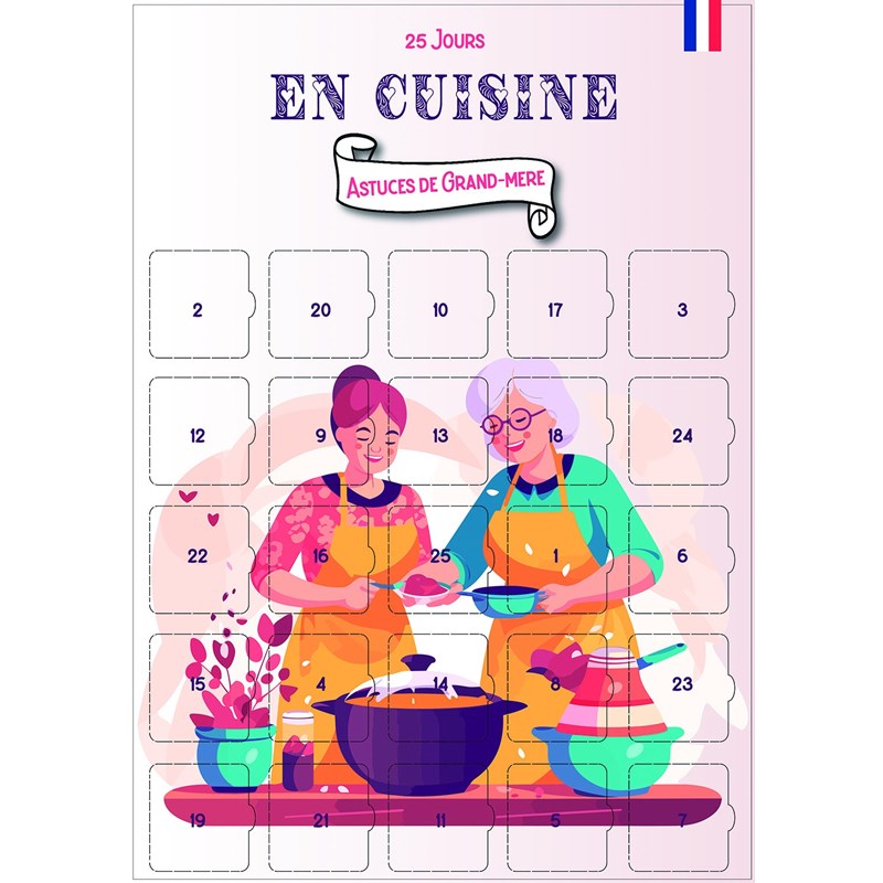 Calendrier de l'avent cuisine 25 astuces