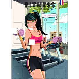 Calendrier fitness 25 jours 25 exercices