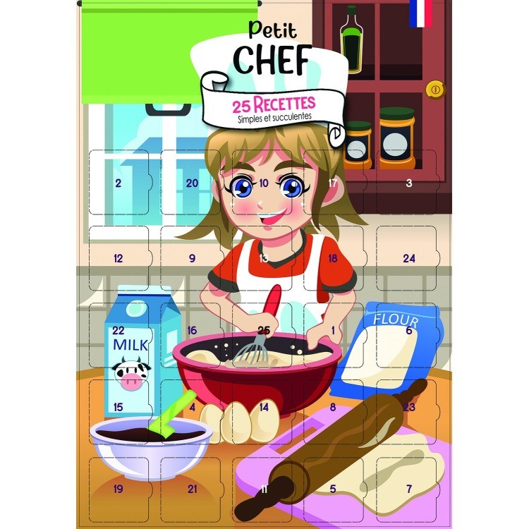 Calendrier petit chef 25 recettes