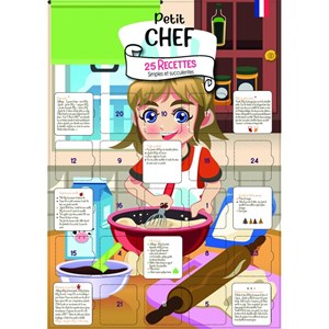 Calendrier petit chef 25 recettes
