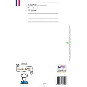 Calendrier petit chef 25 recettes