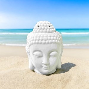 Brûle parfum série céramy - dhyana blanc