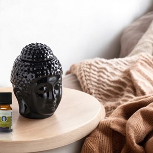 Brûle parfum série céramy - dhyana noir