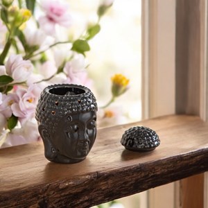 Brûle parfum série céramy - dhyana noir