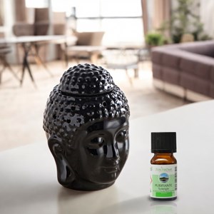 Brûle parfum série céramy - dhyana noir