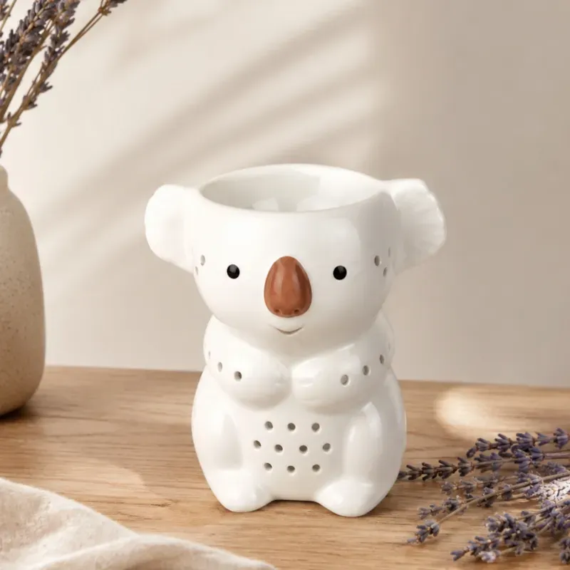 Brûle-parfum koala koko en céramique