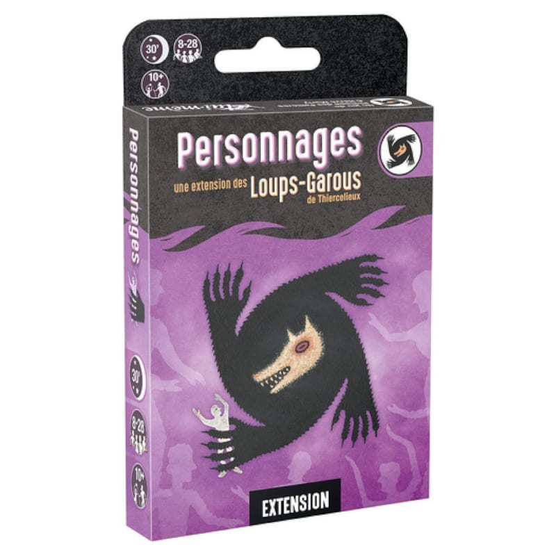 Asmodee loups-garous - ext. Personnages version eco