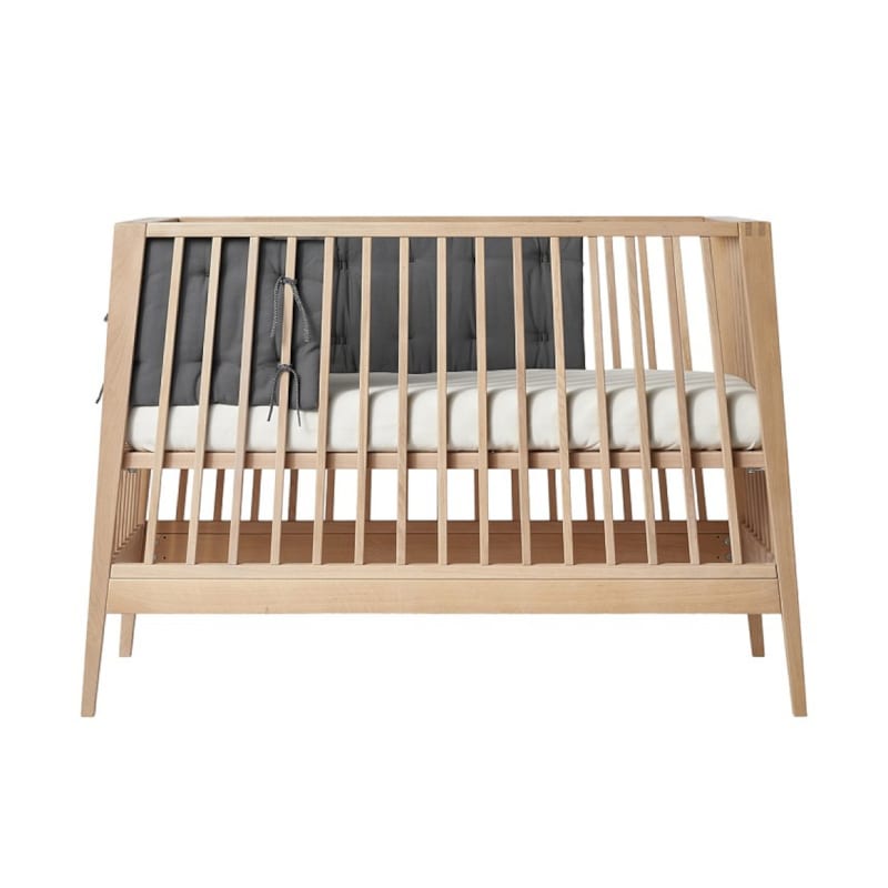 Tour de lit linea-luna en coton gris (Leander) - Image 2