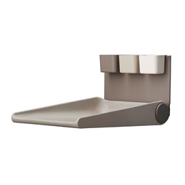 Table à langer murale wally cappuccino