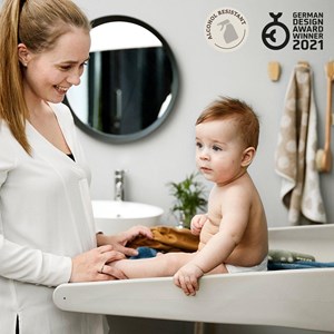 Table à langer murale wally cappuccino