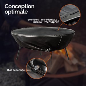 Housse de protection brasero
