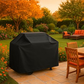 Bâche barbecue - 147 x 61 x 122 cm