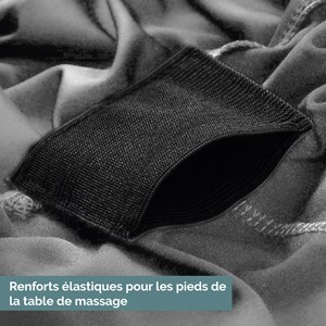Housse intégrale pour table de massage