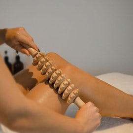 Rouleau de massage - bois